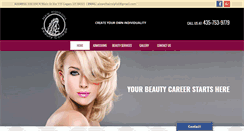 Desktop Screenshot of newhorizonsbeautycollege.com